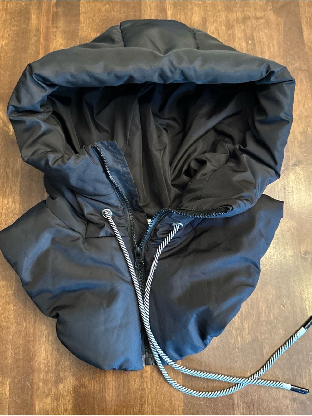Free People Movement Slope Side Puffer Hood Black Outdoor Wear Hat Hood Only